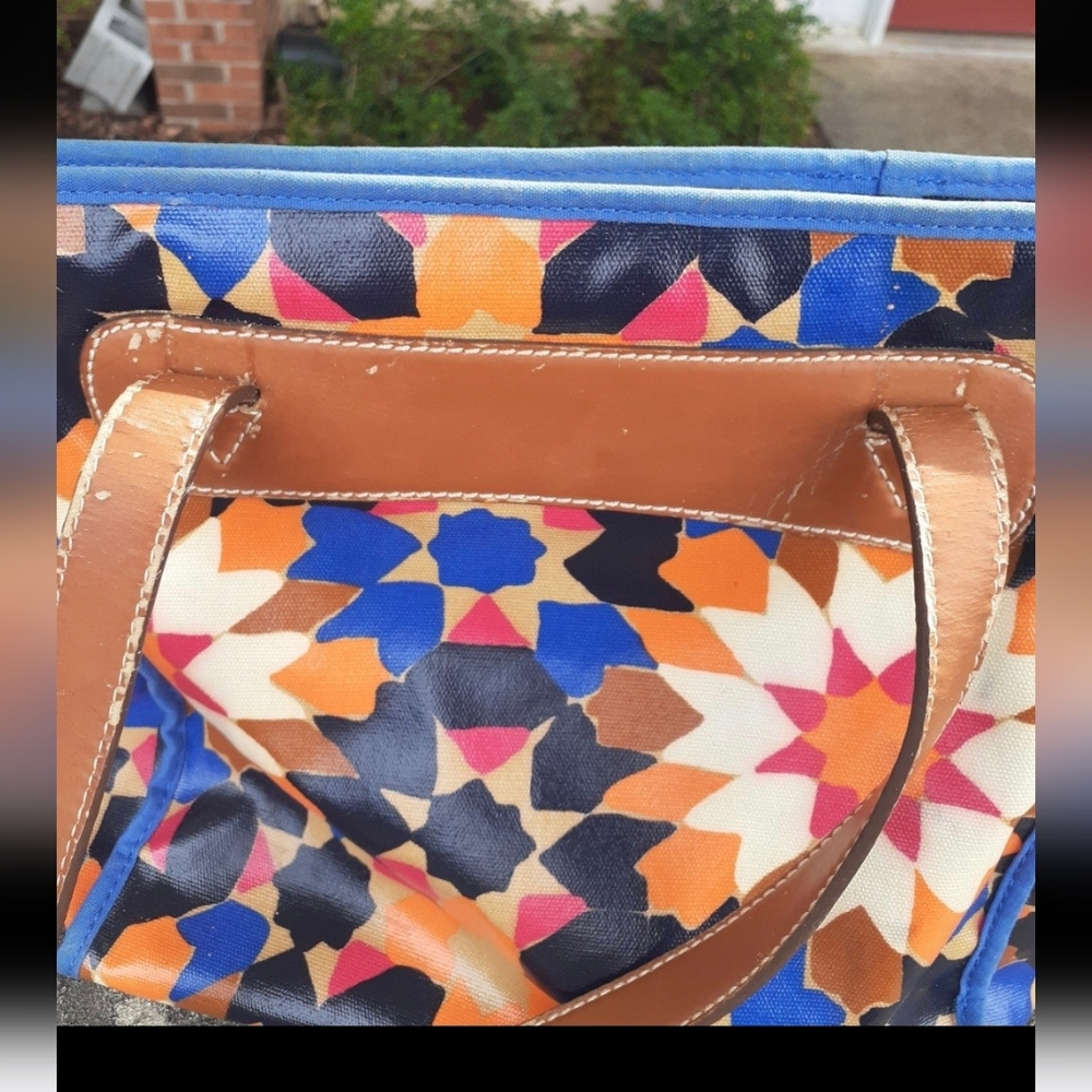 Fossil Tote Multicolored Large - image 7